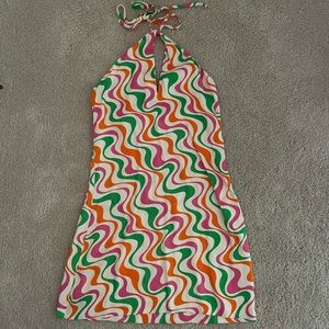 Zara Halter Minidress